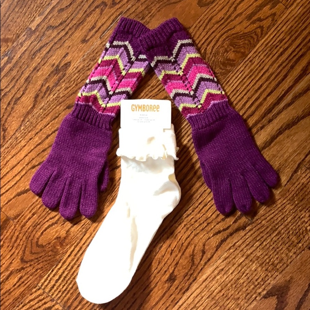 Missoni for Target Girl’s gloves & Gymboree socks